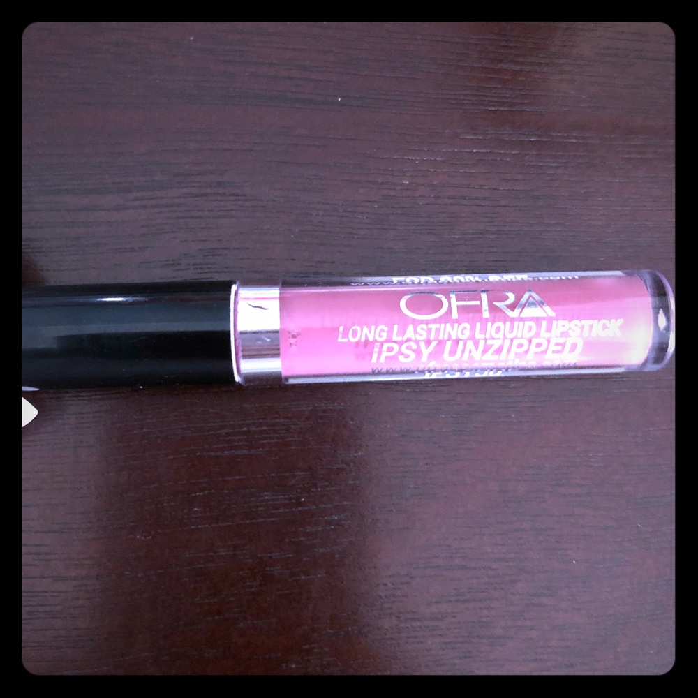 Ofra liquid lipstick in the shade Ipsy unzipped